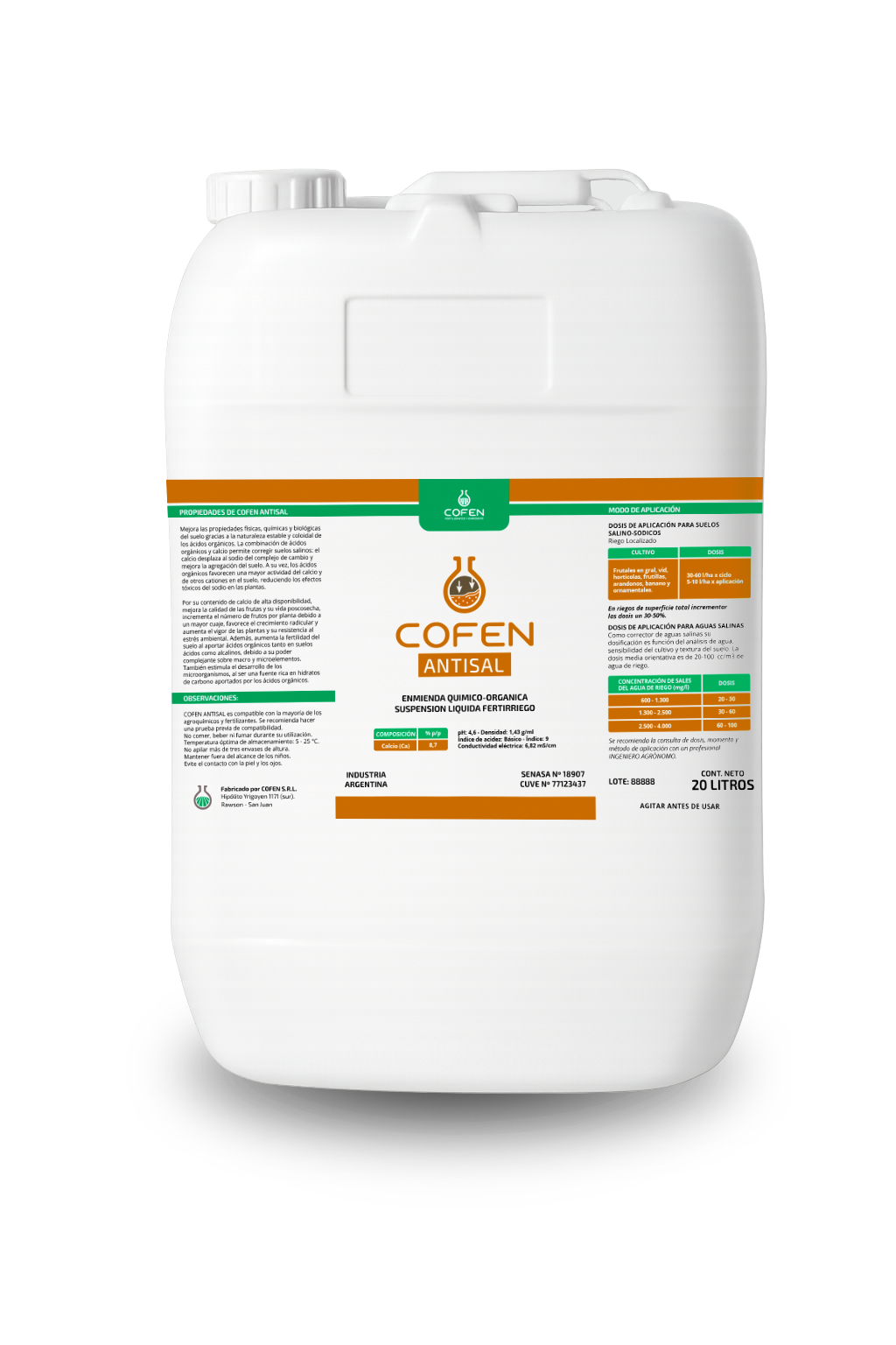 producto antisal cofen